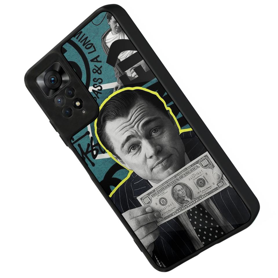 Xiaomi Redmi Note 11 Pro Uyumlu TheWolf Tasarımlı Glossy Premium Kılıf