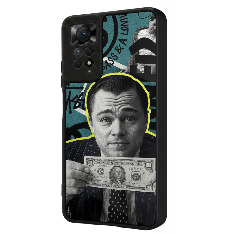 Xiaomi Redmi Note 11 Pro Uyumlu TheWolf Tasarımlı Glossy Premium Kılıf