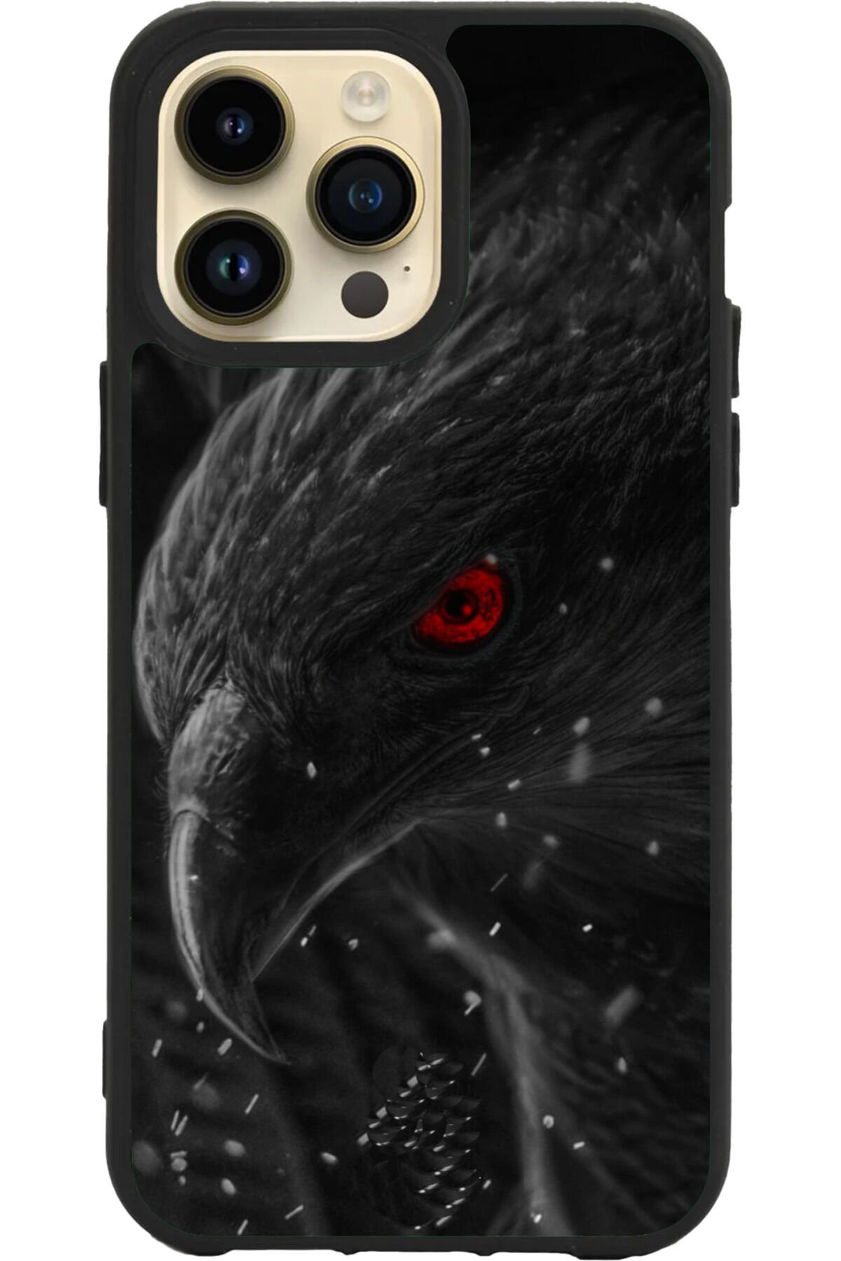 Apple iPhone 16 Pro Siyah Silikon Kılıf Çiziklere ve Darbelere Karşı Koruma