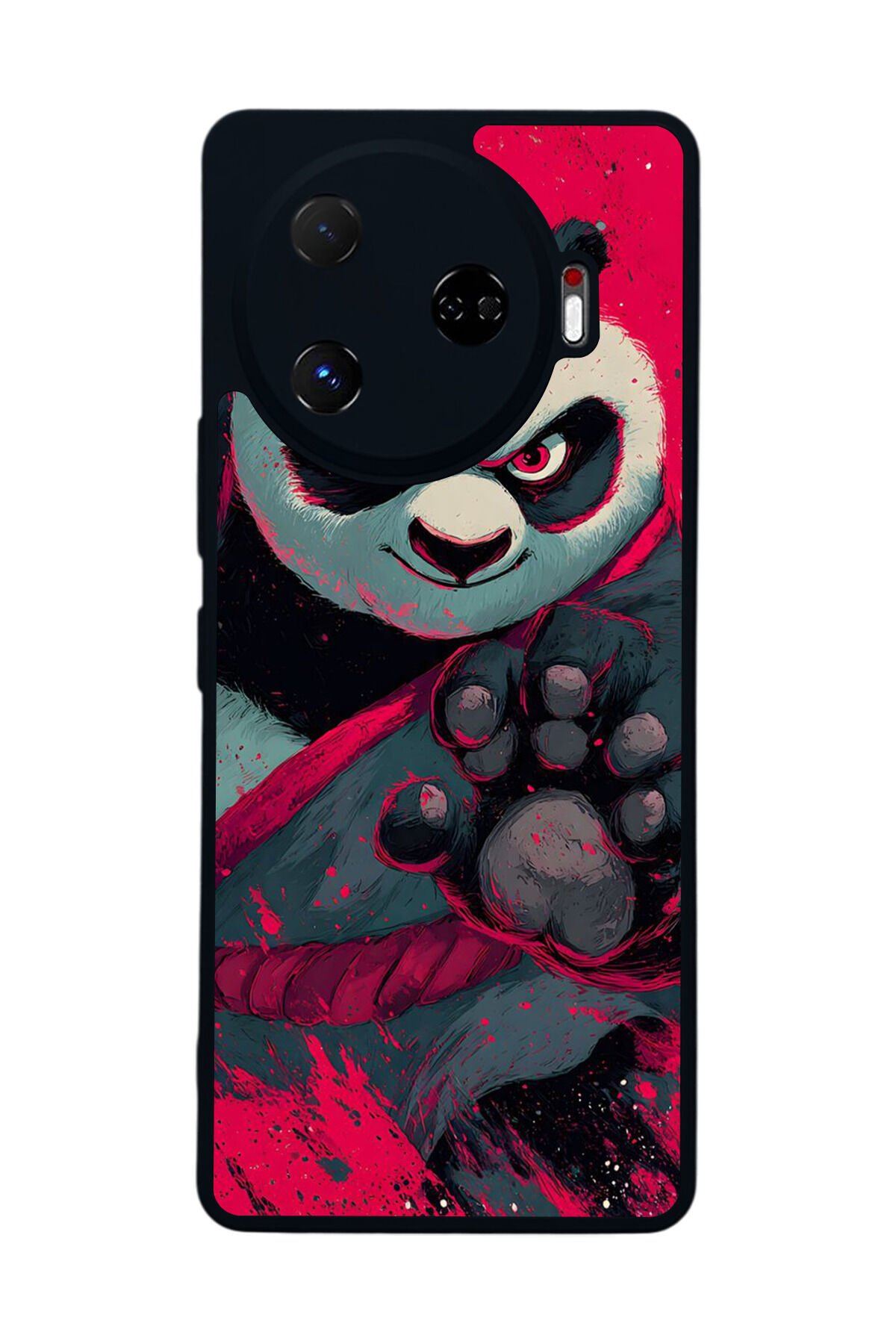 Tecno Camon 30 Pro Uyumlu Kung Fu Panda Tasarımlı Glossy Premium Kılıf