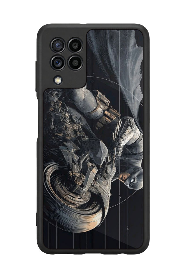 Samsung Galaxy M32 Uyumlu Batman Tasarımlı Glossy Premium Kılıf