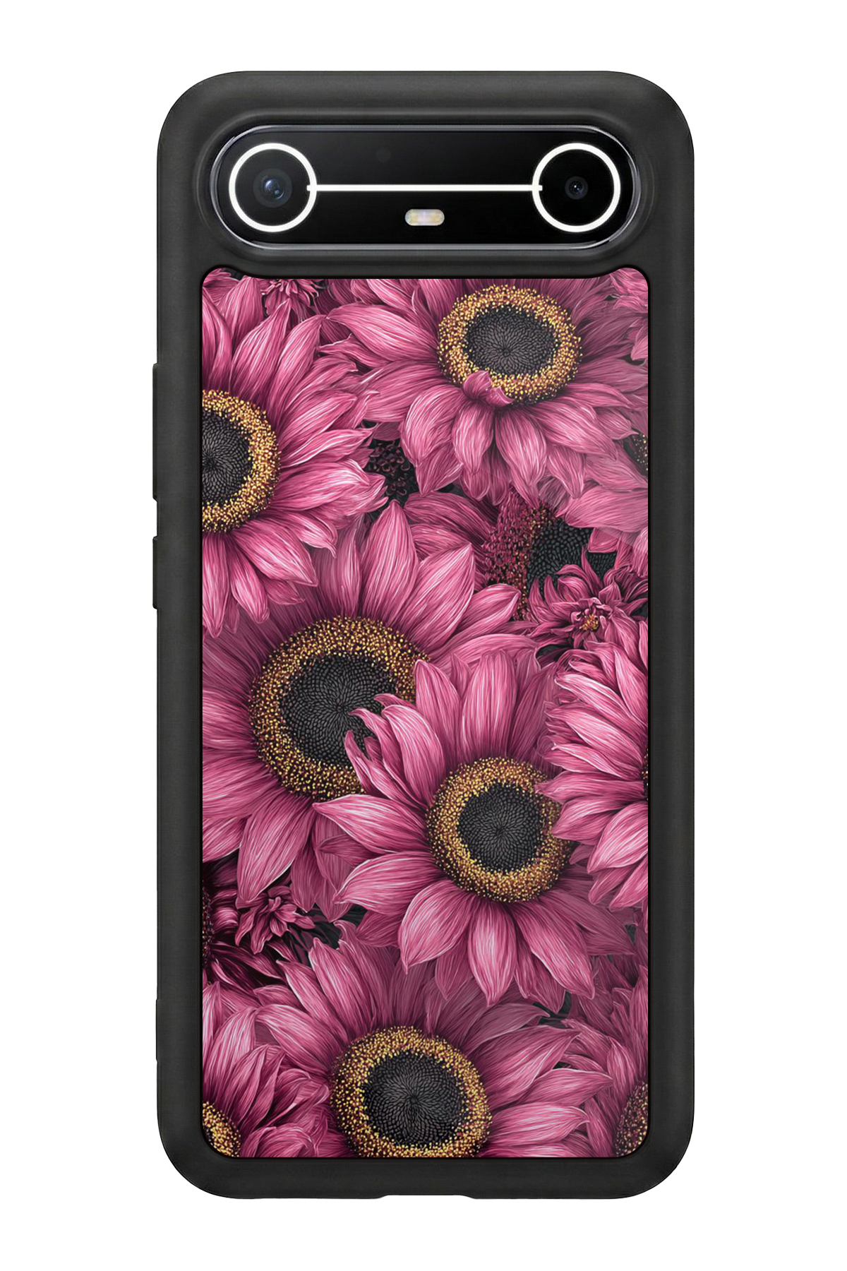 Tecno Spark Slim 5G Uyumlu Cicek Tasarımlı Glossy Premium Kılıf