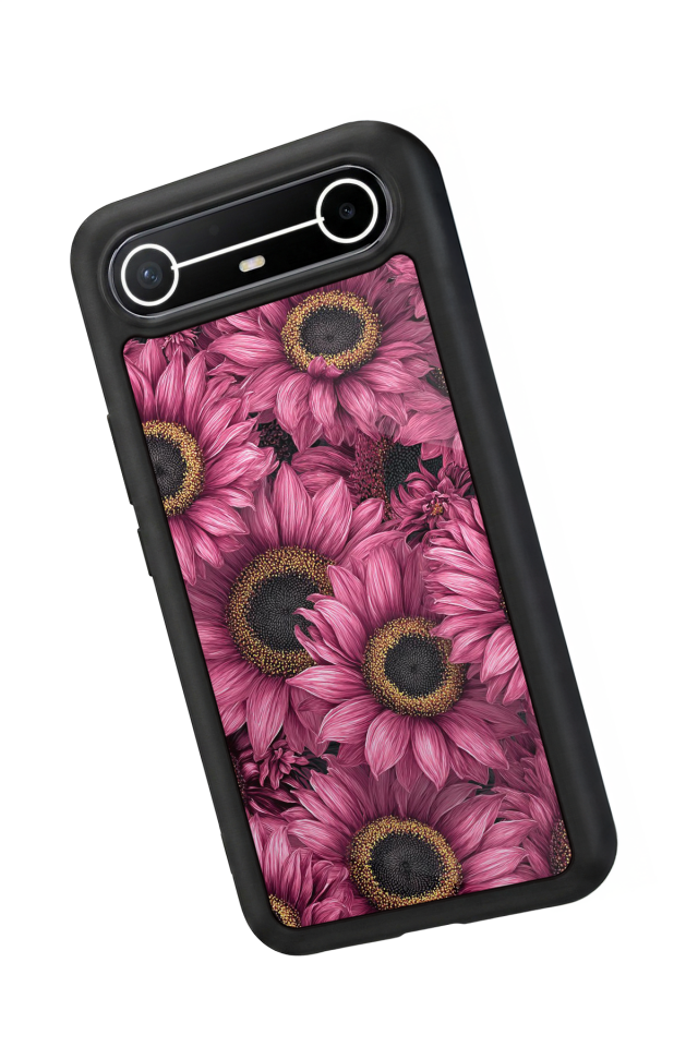 Tecno Spark Slim 5G Uyumlu Cicek Tasarımlı Glossy Premium Kılıf