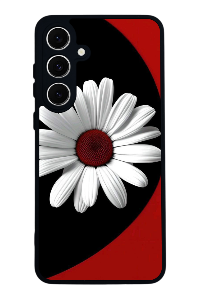 Samsung Galaxy A16 Uyumlu Cicek Tasarımlı Glossy Premium Kılıf