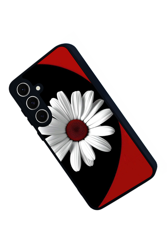 Samsung Galaxy A16 Uyumlu Cicek Tasarımlı Glossy Premium Kılıf