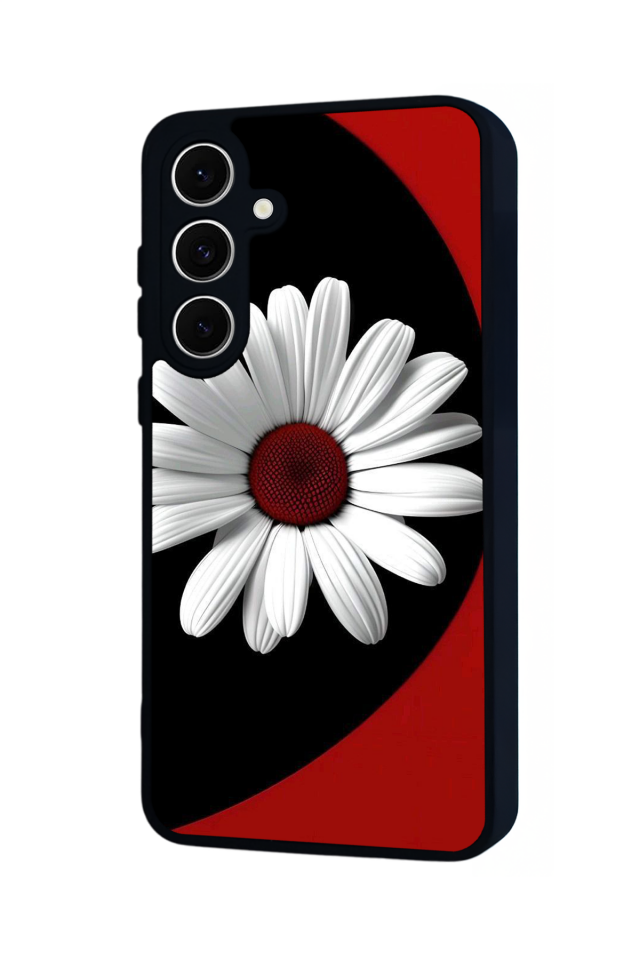 Samsung Galaxy A16 Uyumlu Cicek Tasarımlı Glossy Premium Kılıf