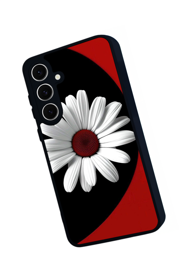 Samsung Galaxy A16 Uyumlu Cicek Tasarımlı Glossy Premium Kılıf