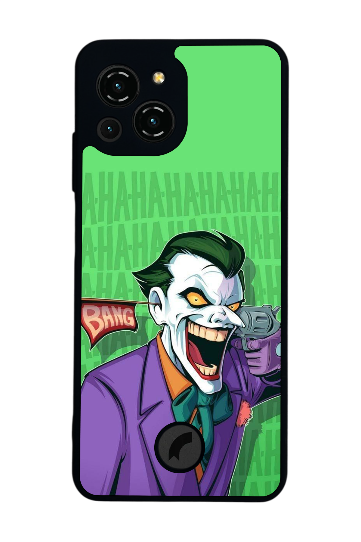 Reeder S23 Pro Max Uyumlu Joker Tasarımlı Glossy Premium Kılıf