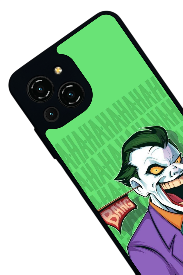 Reeder S23 Pro Max Uyumlu Joker Tasarımlı Glossy Premium Kılıf