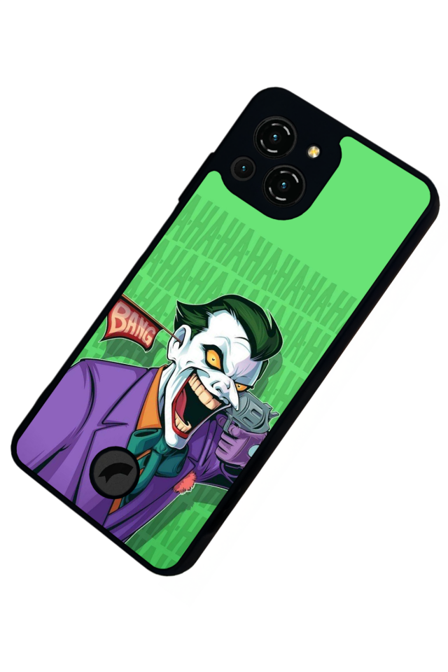 Reeder S23 Pro Max Uyumlu Joker Tasarımlı Glossy Premium Kılıf