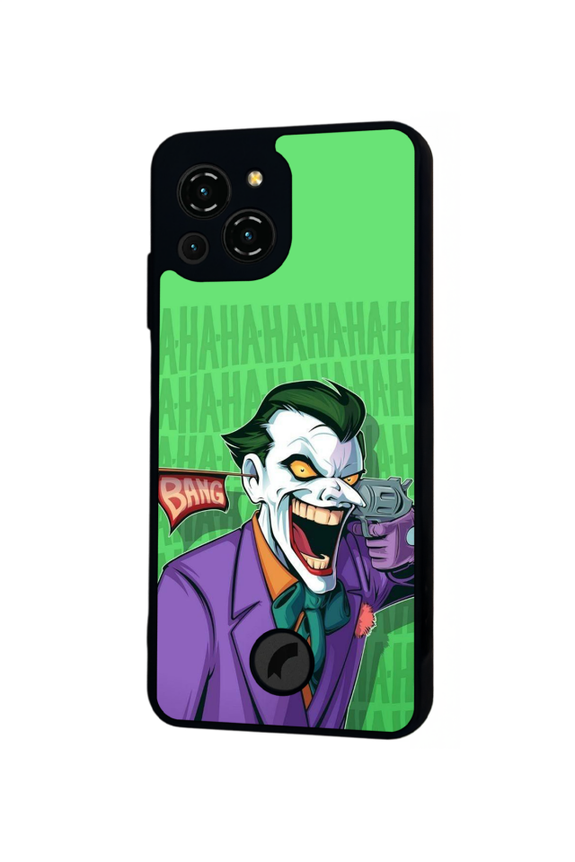 Reeder S23 Pro Max Uyumlu Joker Tasarımlı Glossy Premium Kılıf