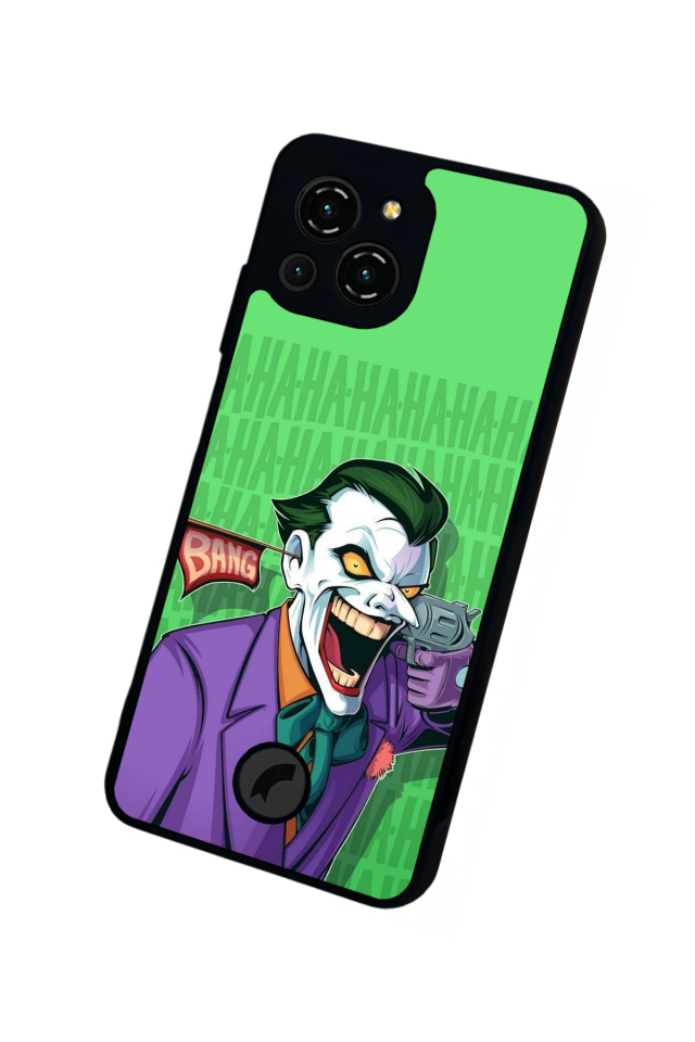 Reeder S23 Pro Max Uyumlu Joker Tasarımlı Glossy Premium Kılıf