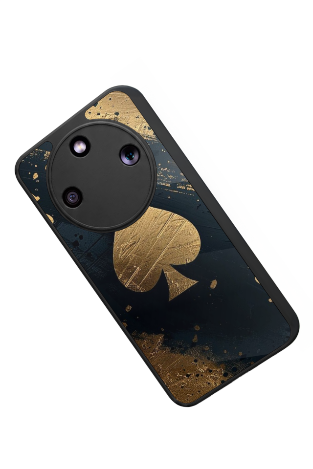Honor Magic 8 Lite Uyumlu Kart Tasarımlı Glossy Premium Kılıf
