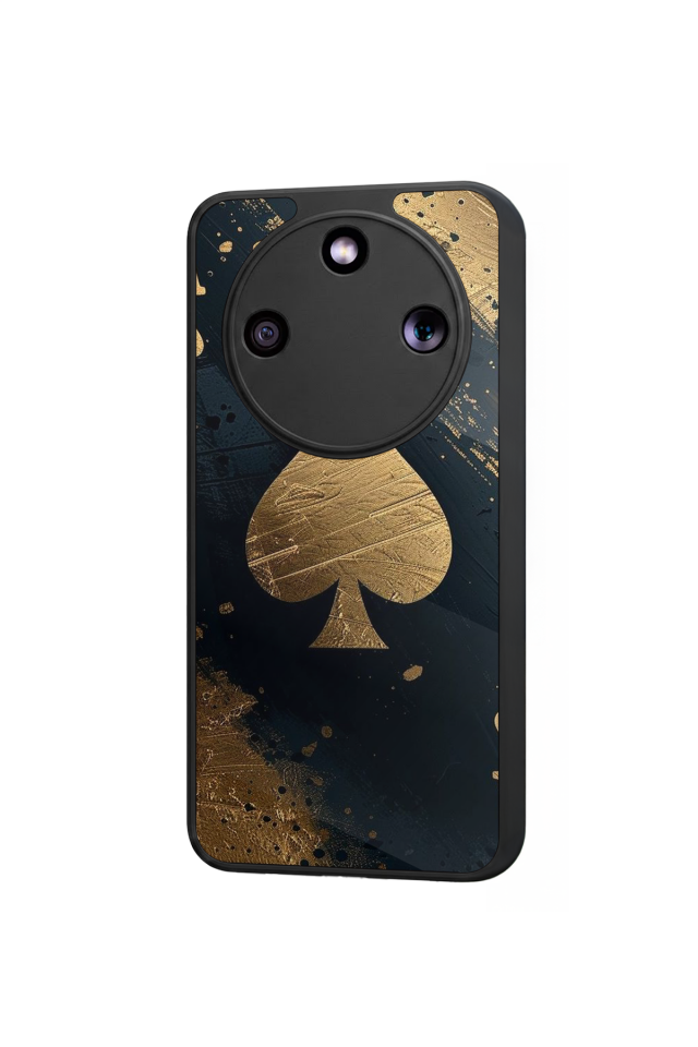 Honor Magic 8 Lite Uyumlu Kart Tasarımlı Glossy Premium Kılıf
