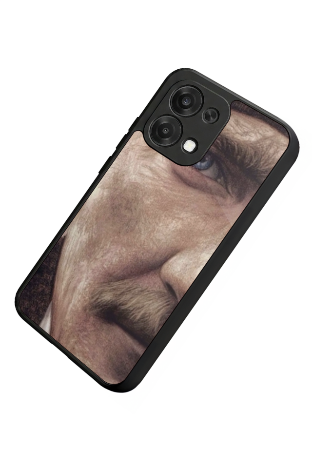 Oppo A6 Pro Uyumlu Mustafa Kemal Ataturk Tasarımlı Glossy Premium Kılıf
