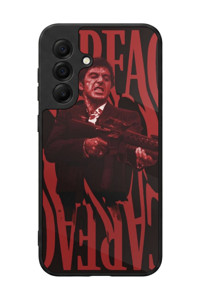 Samsung Galaxy A17 Uyumlu Scarface Tasarımlı Glossy Premium Kılıf