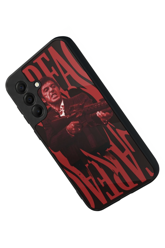 Samsung Galaxy A17 Uyumlu Scarface Tasarımlı Glossy Premium Kılıf