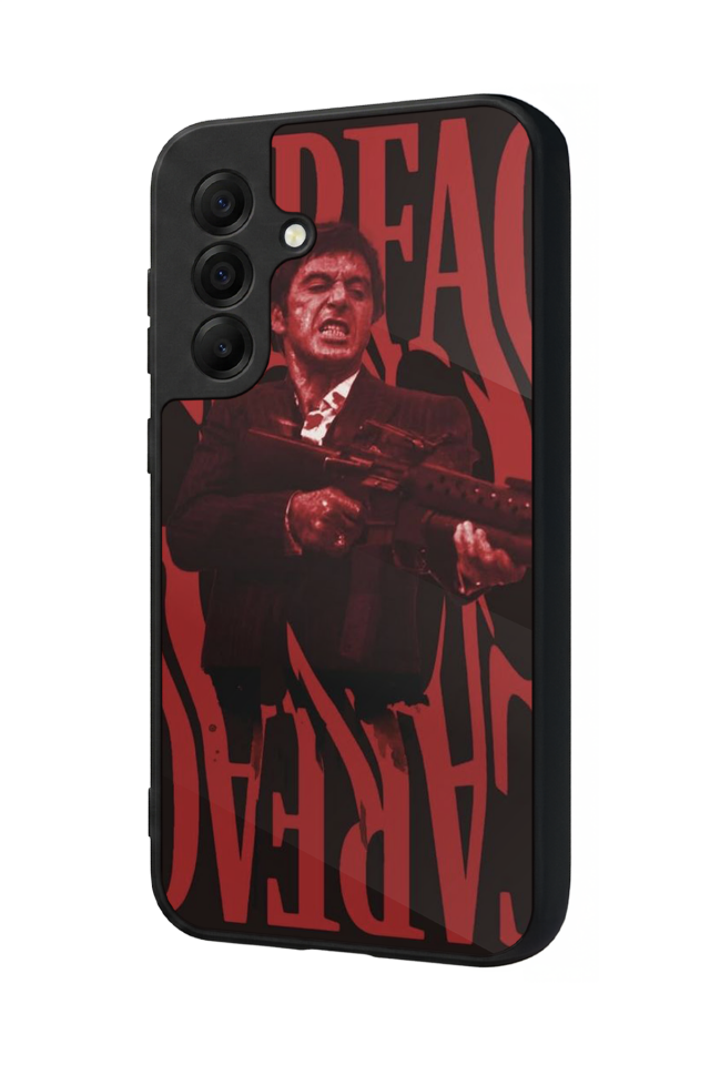Samsung Galaxy A17 Uyumlu Scarface Tasarımlı Glossy Premium Kılıf