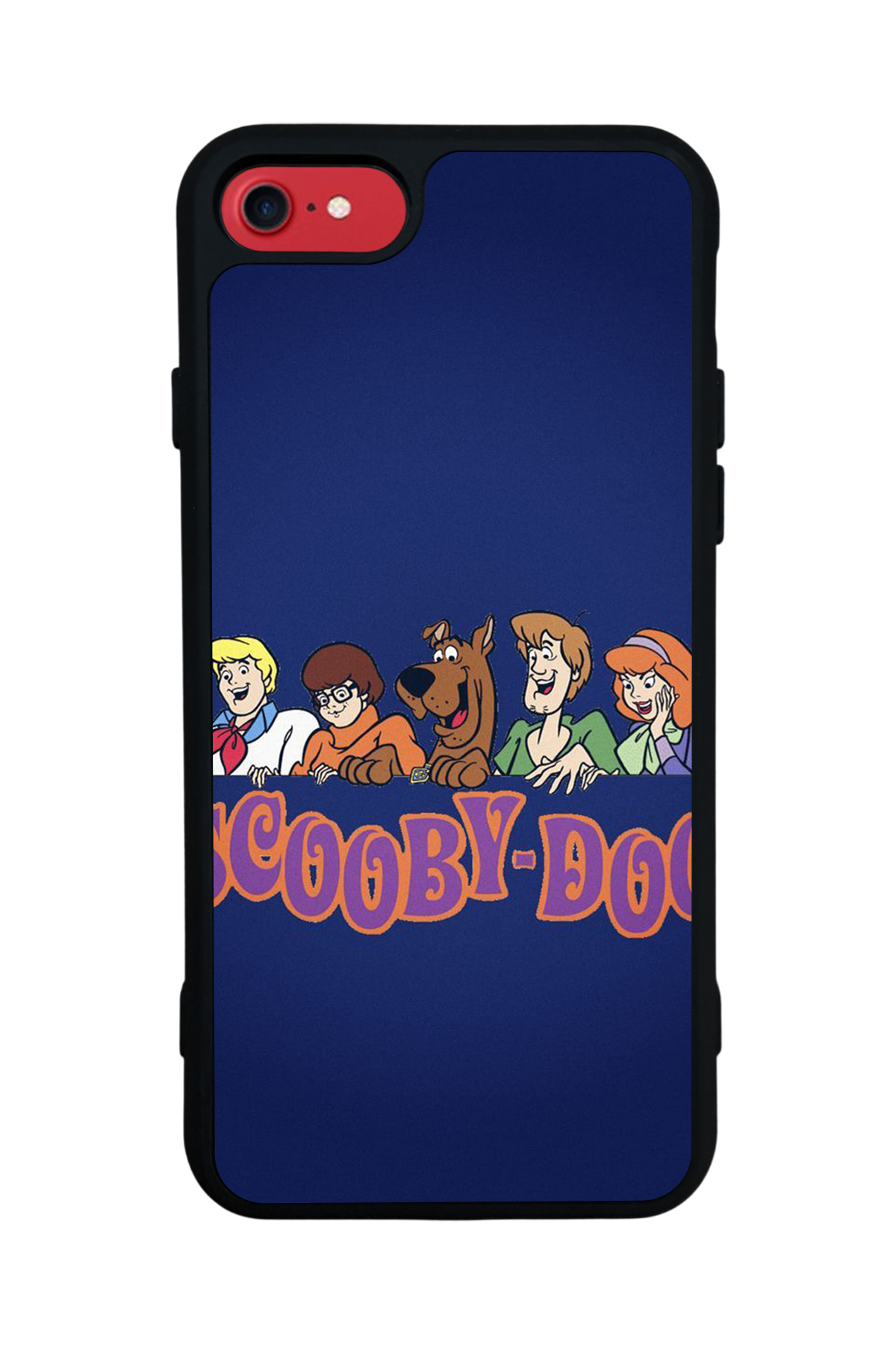 iPhone SE Uyumlu Scooby Doo Tasarımlı Glossy Premium Kılıf