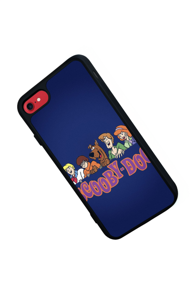 iPhone SE Uyumlu Scooby Doo Tasarımlı Glossy Premium Kılıf