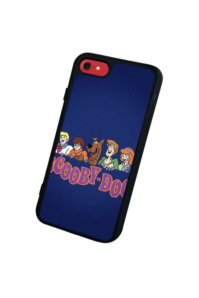 iPhone SE Uyumlu Scooby Doo Tasarımlı Glossy Premium Kılıf