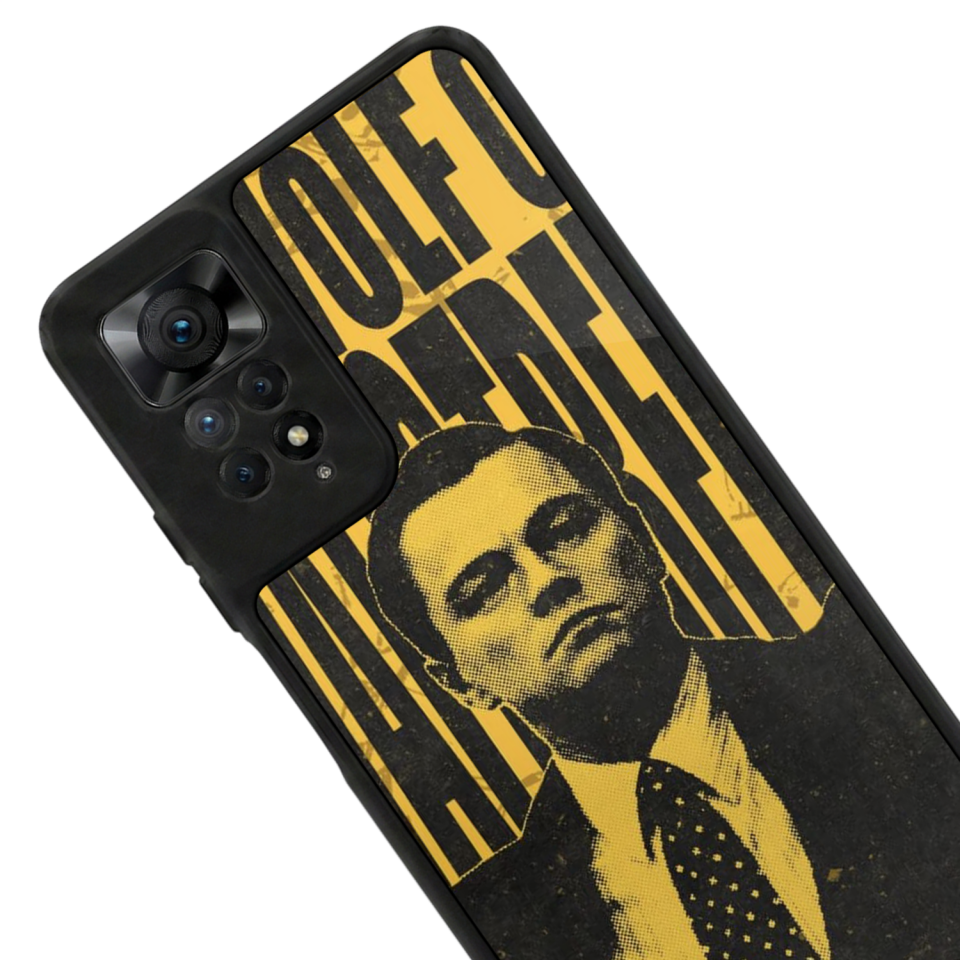 Xiaomi Redmi Note 11 Pro Uyumlu TheWolf Tasarımlı Glossy Premium Kılıf