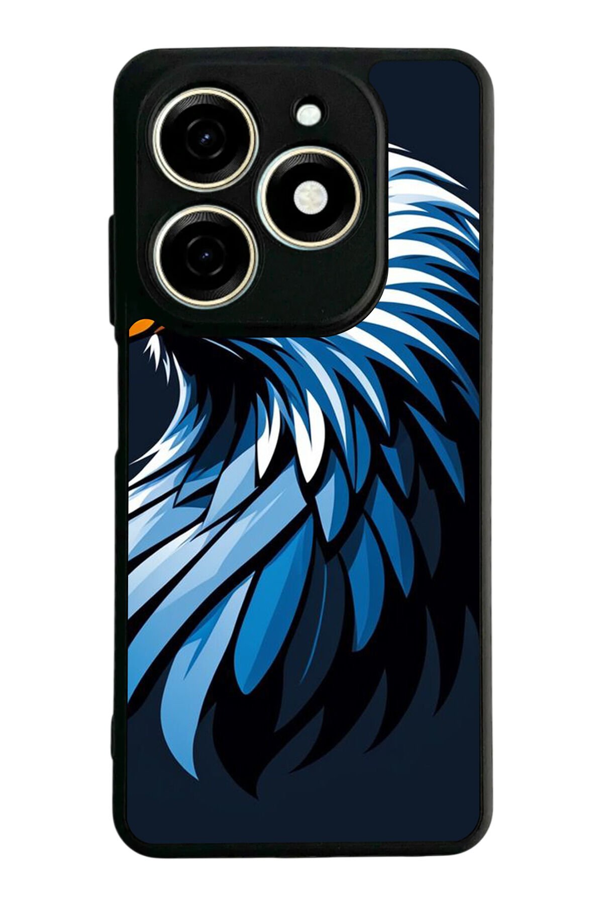 Tecno Spark 20/20C Uyumlu Besiktas Tasarımlı Glossy Premium Kılıf
