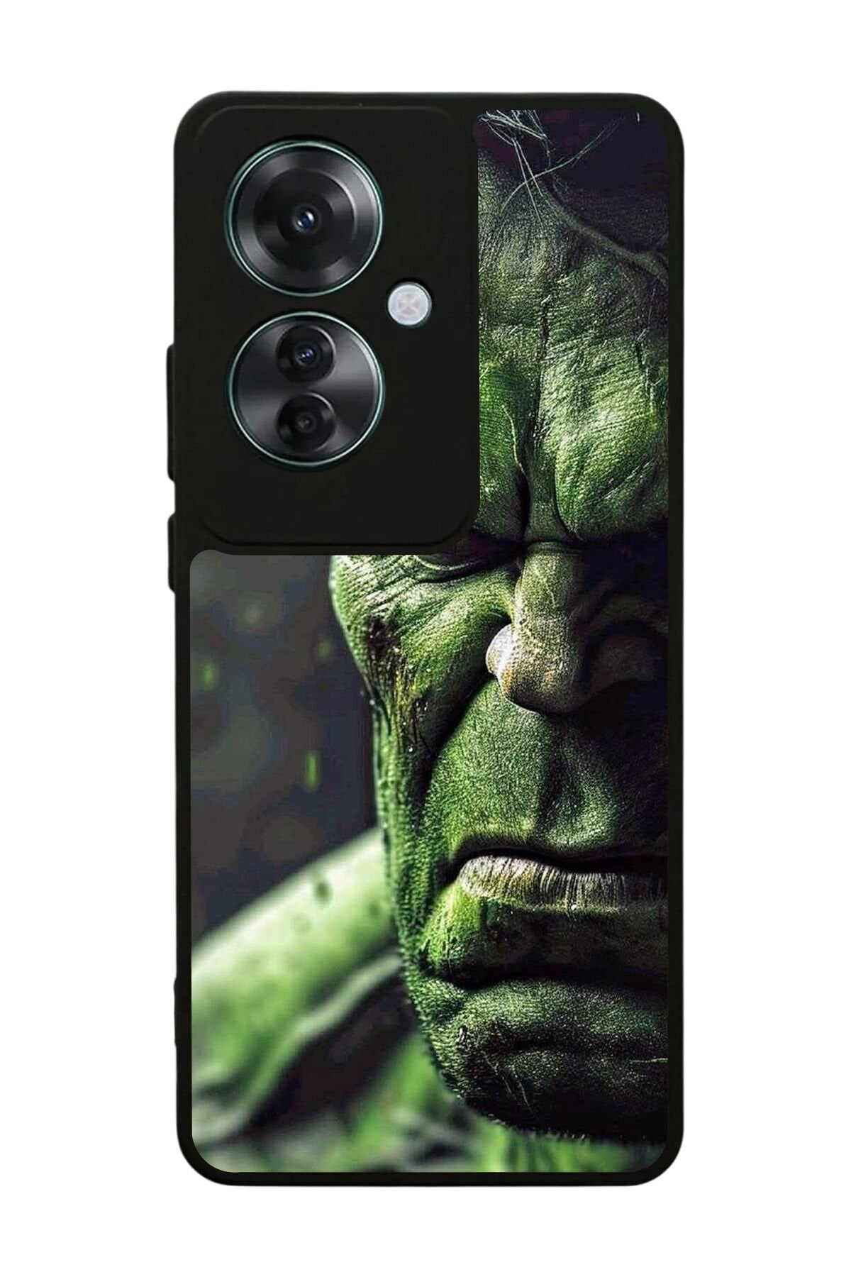 Oppo Reno 11F Uyumlu Hulk Tasarımlı Glossy Premium Kılıf