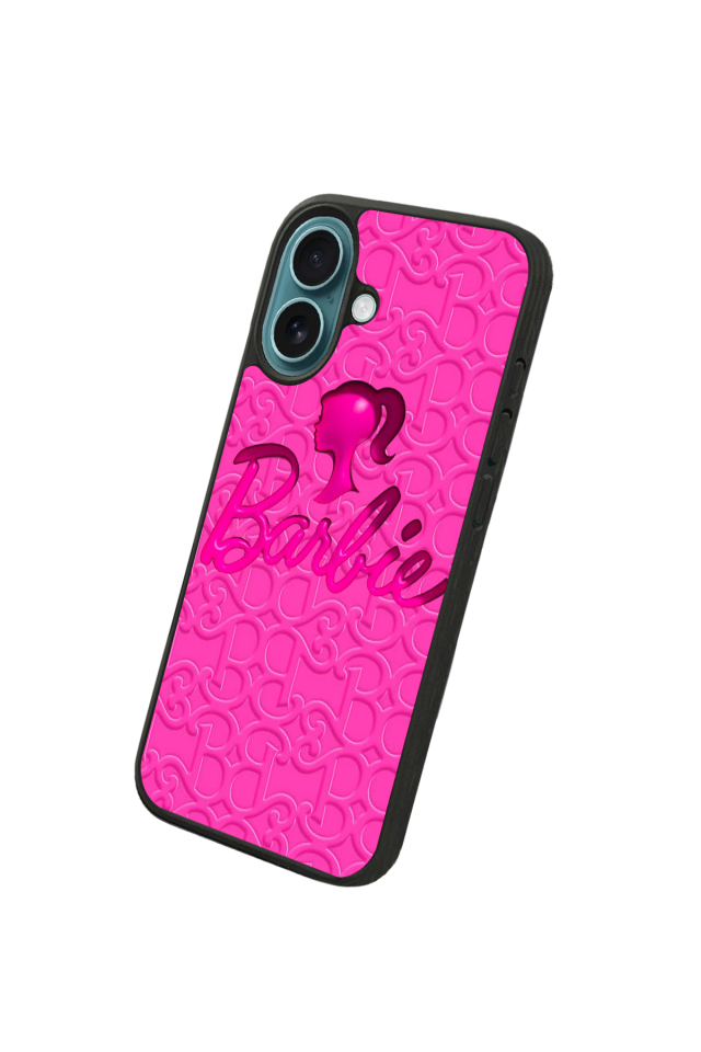 iPhone 16 Uyumlu Barbie Tasarımlı Glossy Premium Kılıf