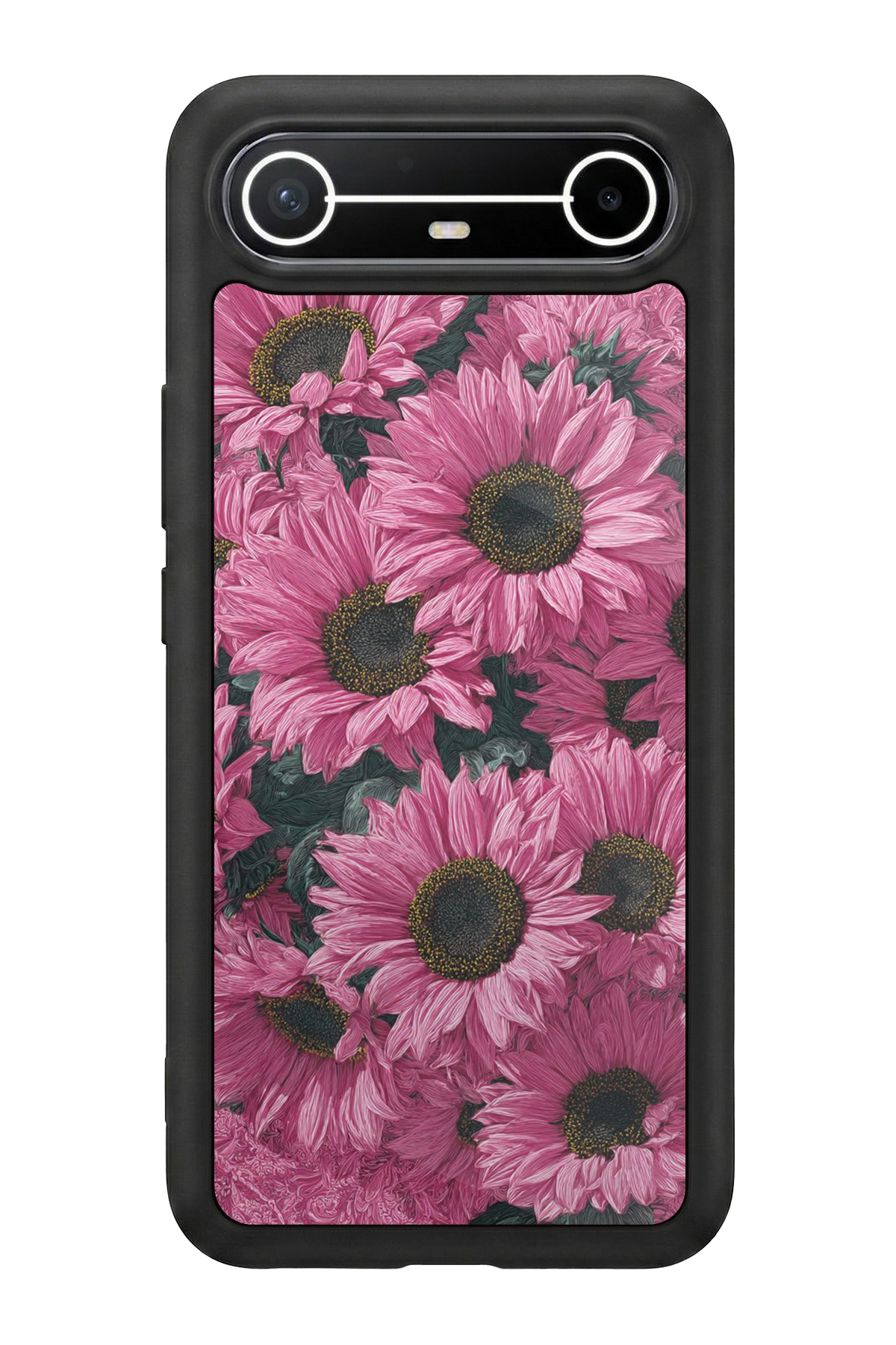 Tecno Spark Slim 5G Uyumlu Cicek Tasarımlı Glossy Premium Kılıf