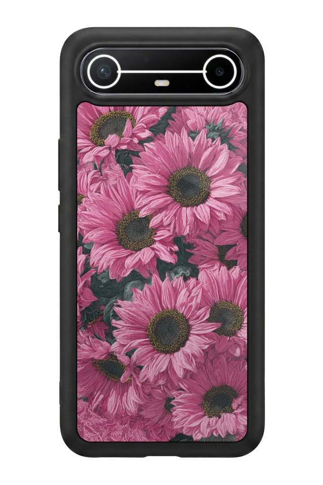 Tecno Spark Slim 5G Uyumlu Cicek Tasarımlı Glossy Premium Kılıf