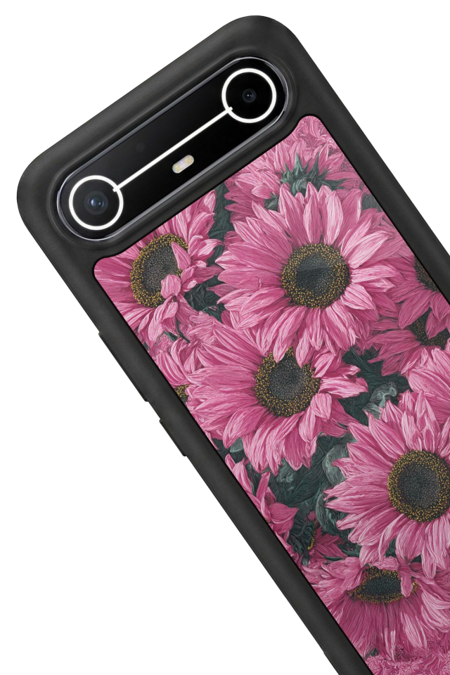 Tecno Spark Slim 5G Uyumlu Cicek Tasarımlı Glossy Premium Kılıf