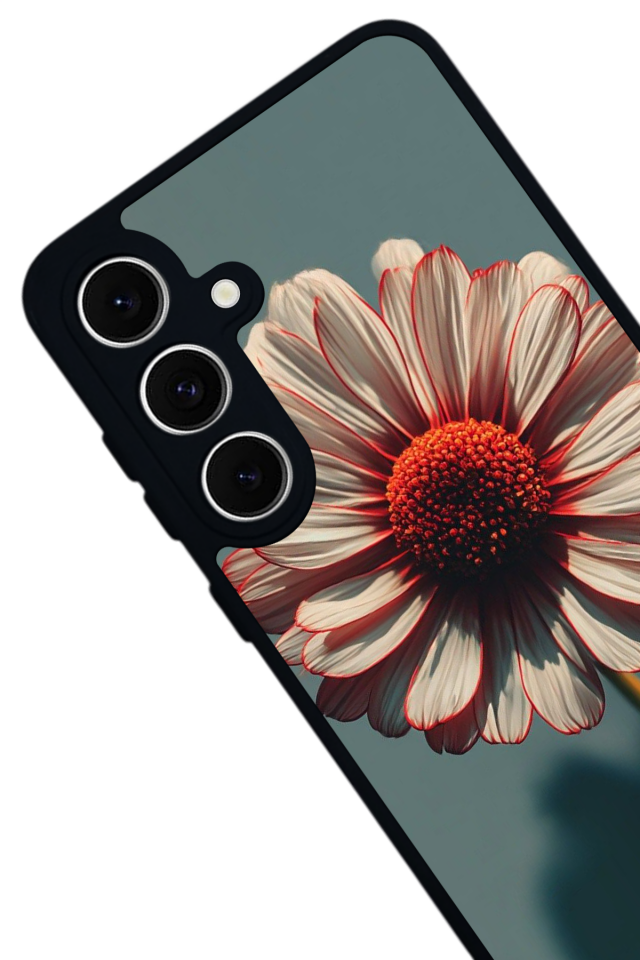 Samsung Galaxy A16 Uyumlu Cicek Tasarımlı Glossy Premium Kılıf