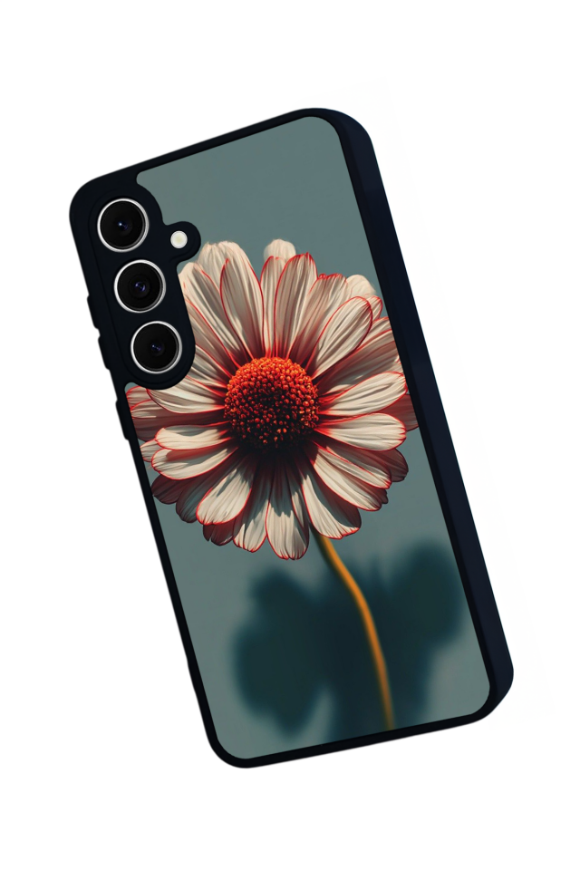 Samsung Galaxy A16 Uyumlu Cicek Tasarımlı Glossy Premium Kılıf