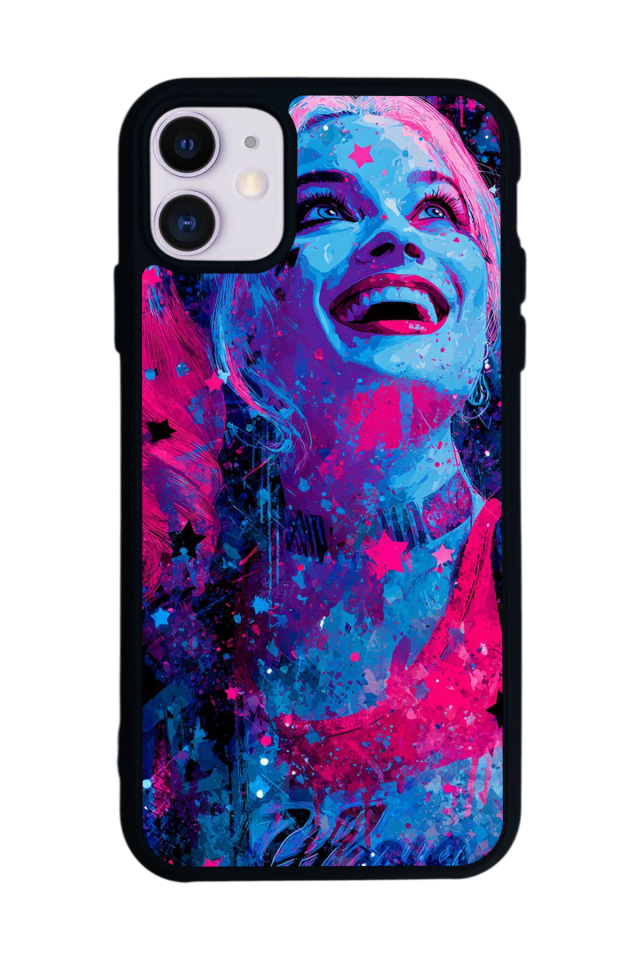 iPhone 11 Uyumlu HarleyQueen Tasarımlı Glossy Premium Kılıf