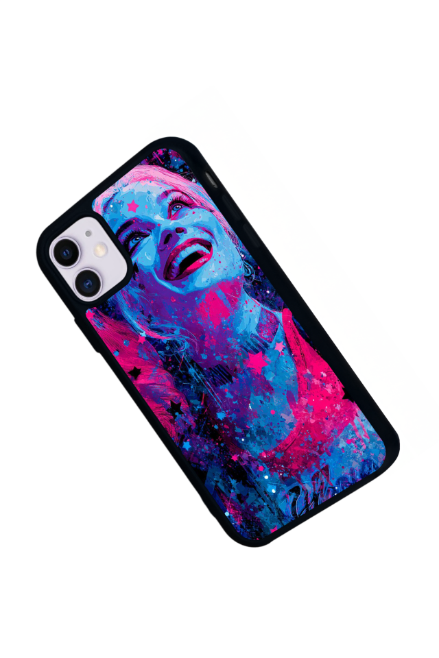 iPhone 11 Uyumlu HarleyQueen Tasarımlı Glossy Premium Kılıf