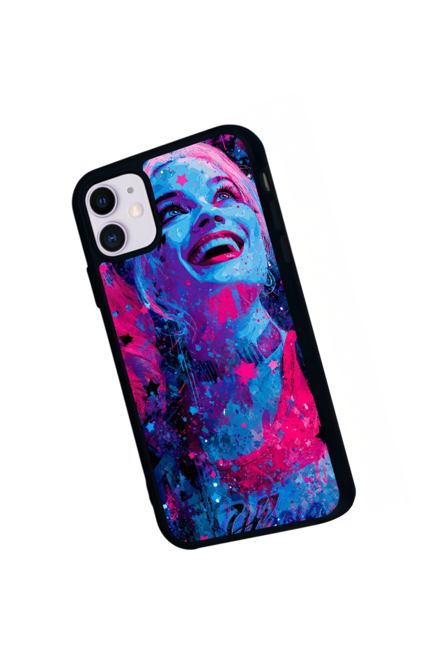 iPhone 11 Uyumlu HarleyQueen Tasarımlı Glossy Premium Kılıf