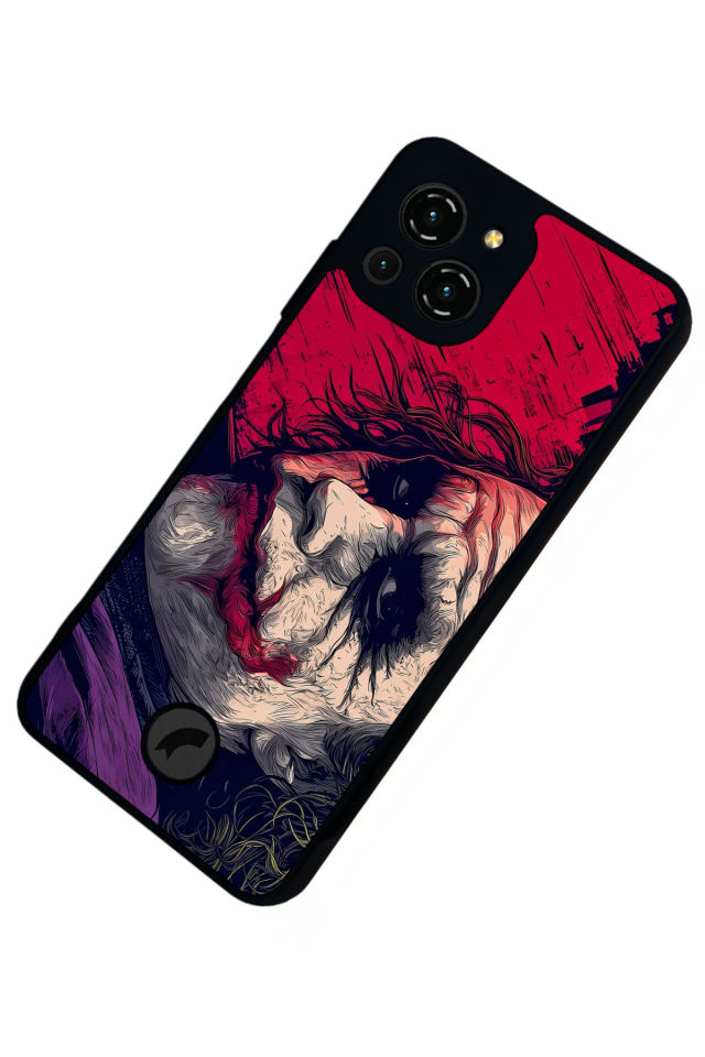Reeder S23 Pro Max Uyumlu Joker Tasarımlı Glossy Premium Kılıf