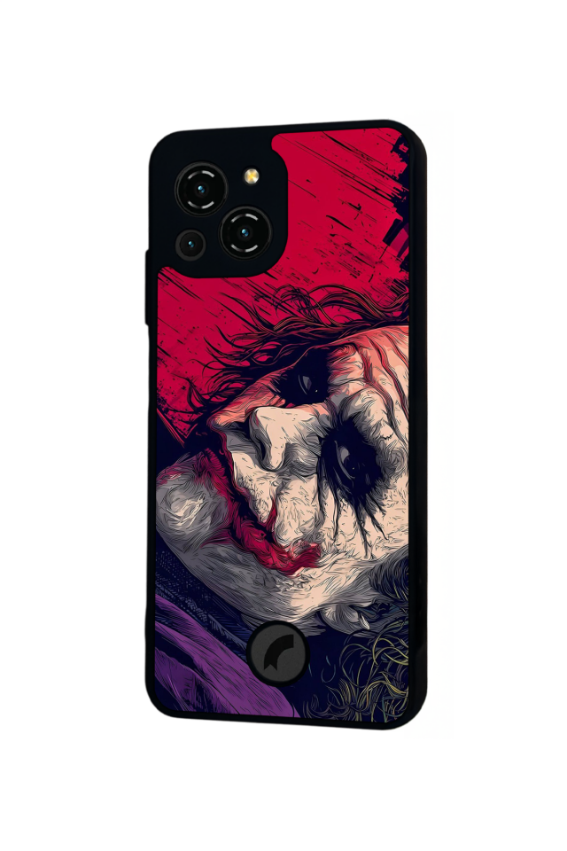 Reeder S23 Pro Max Uyumlu Joker Tasarımlı Glossy Premium Kılıf