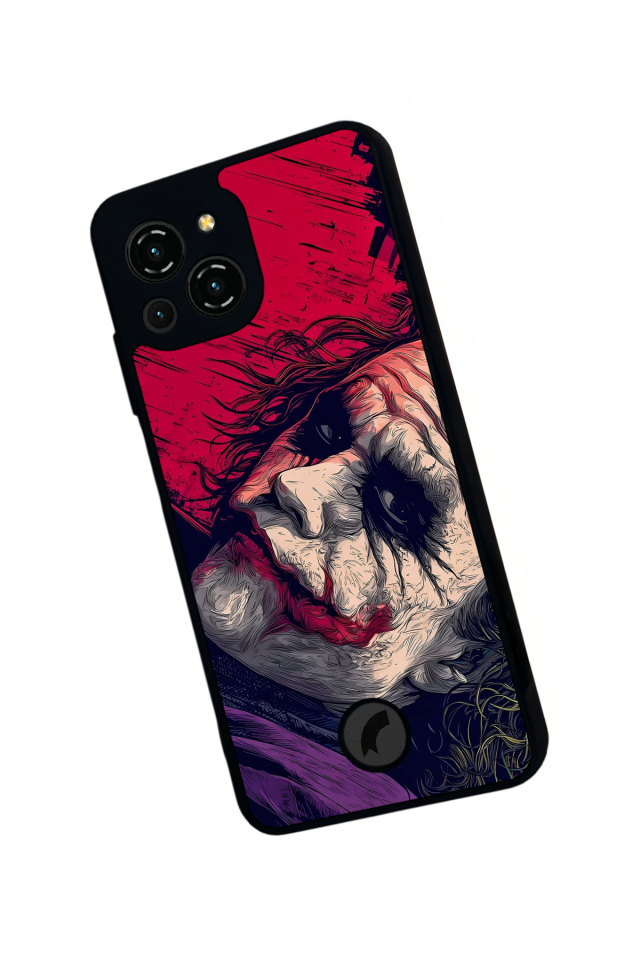 Reeder S23 Pro Max Uyumlu Joker Tasarımlı Glossy Premium Kılıf