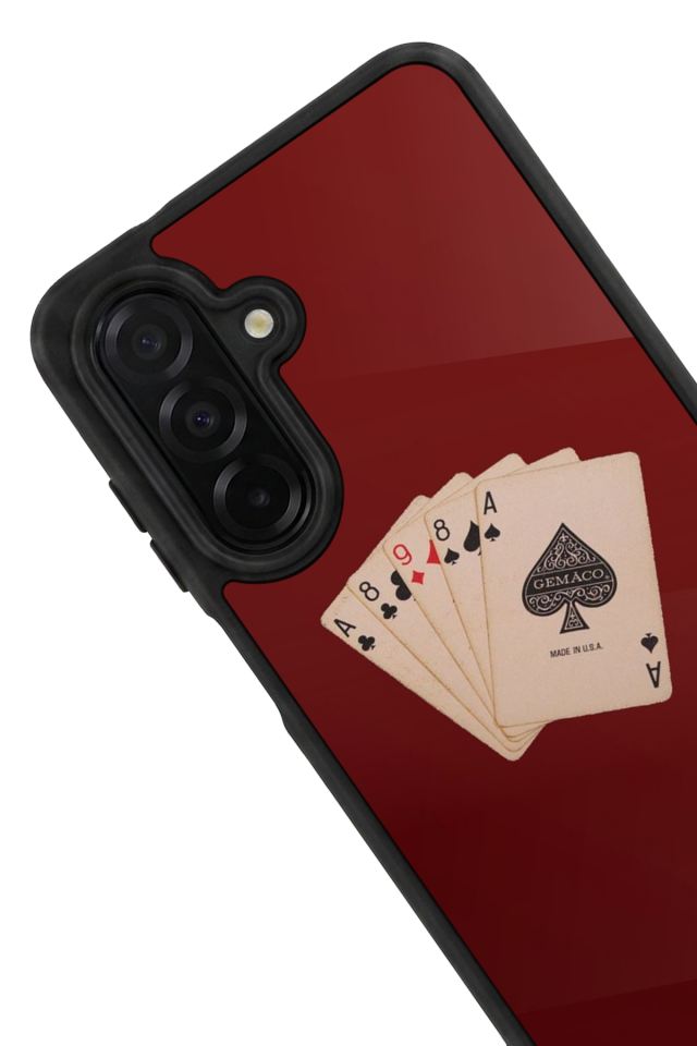 Samsung Galaxy A36 Uyumlu Kart Tasarımlı Glossy Premium Kılıf