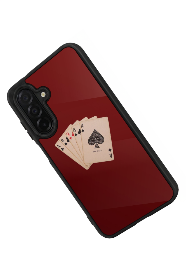 Samsung Galaxy A36 Uyumlu Kart Tasarımlı Glossy Premium Kılıf