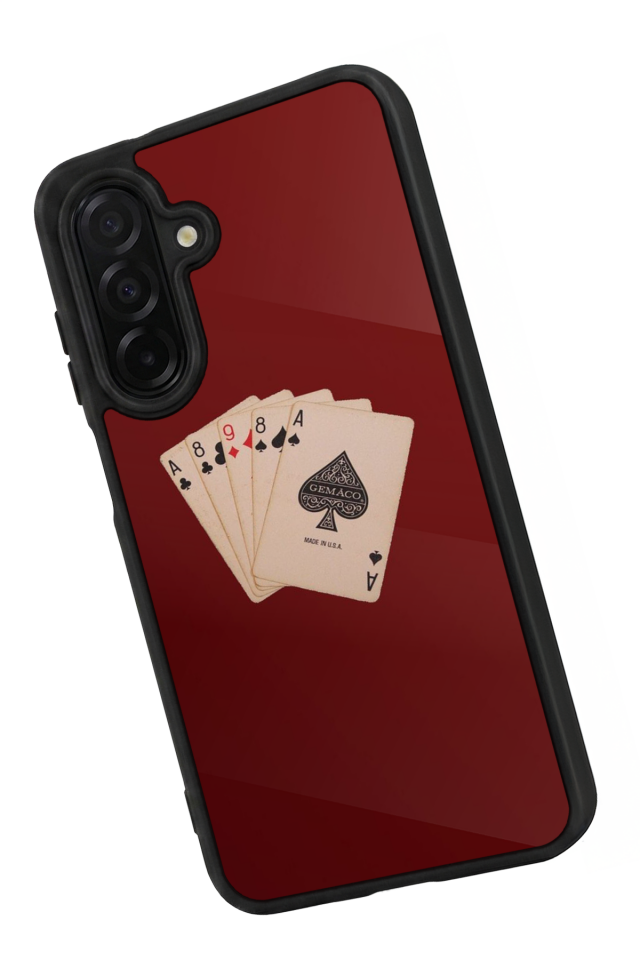 Samsung Galaxy A36 Uyumlu Kart Tasarımlı Glossy Premium Kılıf