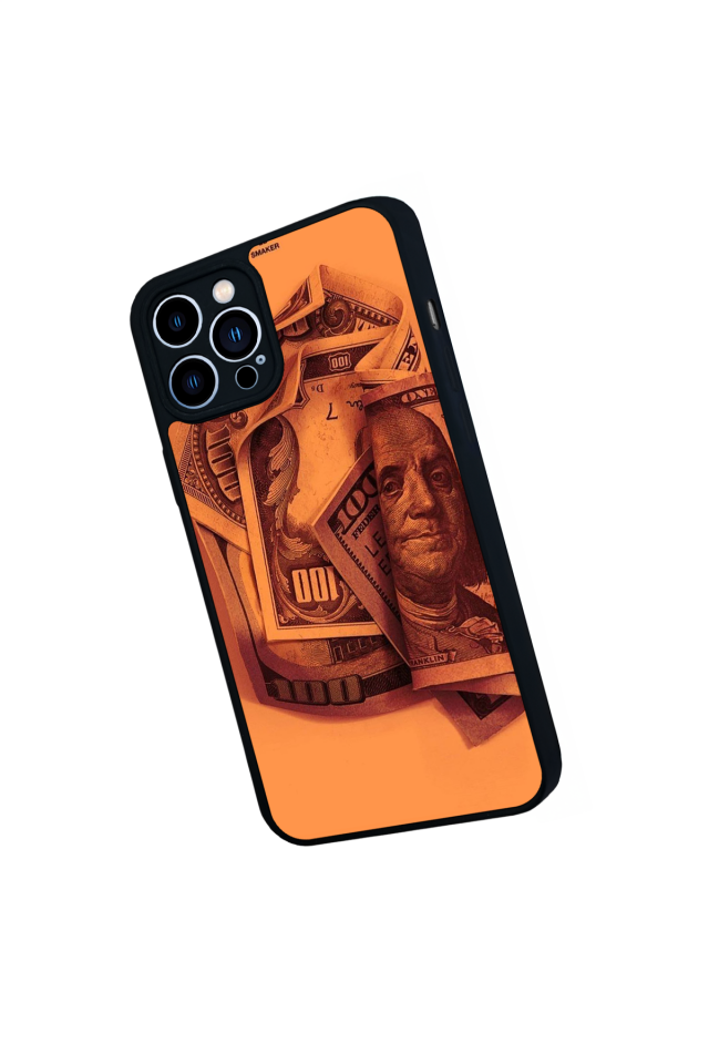 iPhone 12 Pro Max Uyumlu Money Para Tasarımlı Glossy Premium Kılıf