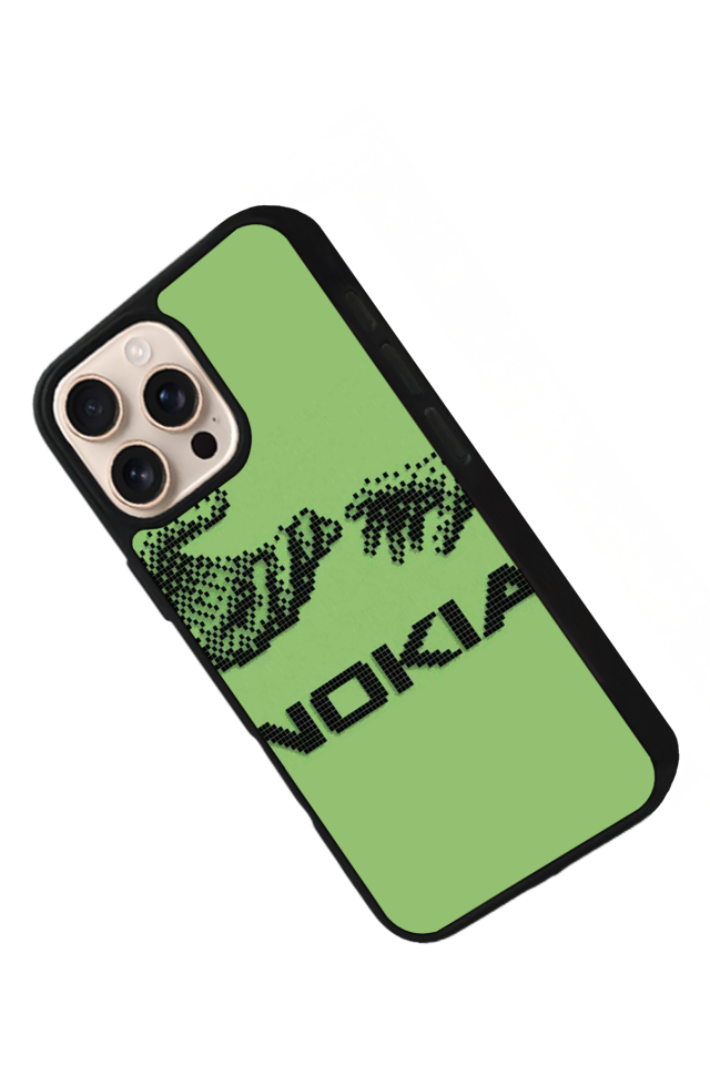 iPhone 15 Pro Uyumlu Nokia Tasarımlı Glossy Premium Kılıf