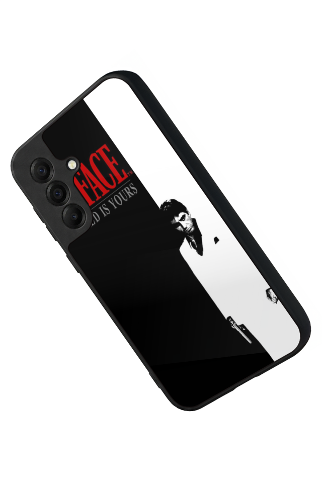 Samsung Galaxy A17 Uyumlu Scarface Tasarımlı Glossy Premium Kılıf