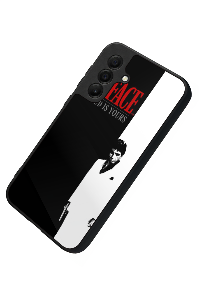 Samsung Galaxy A17 Uyumlu Scarface Tasarımlı Glossy Premium Kılıf