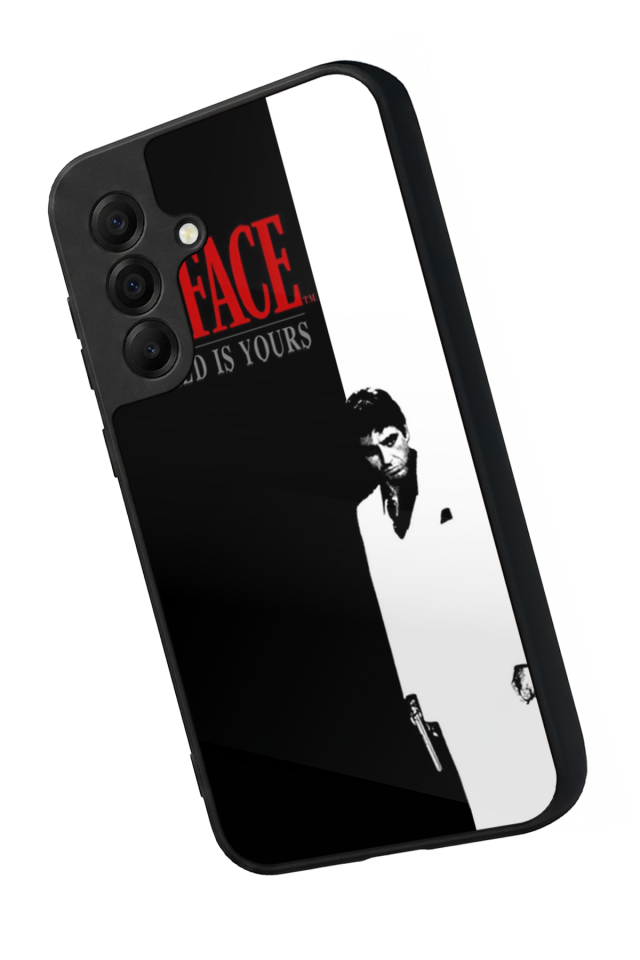 Samsung Galaxy A17 Uyumlu Scarface Tasarımlı Glossy Premium Kılıf