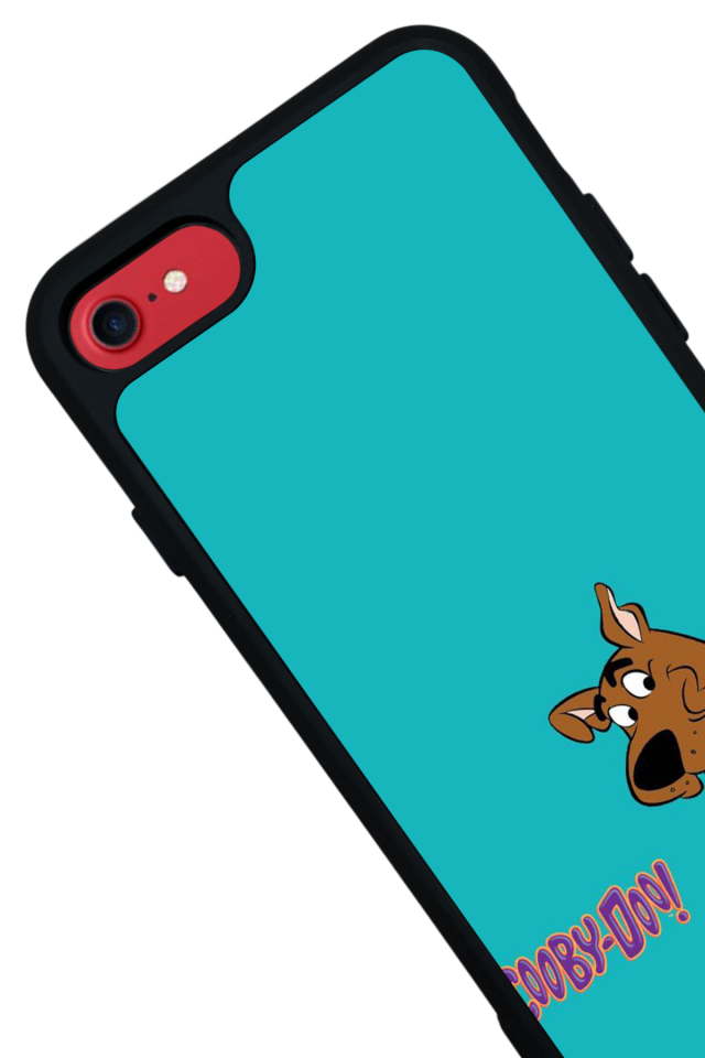 iPhone SE Uyumlu Scooby Doo Tasarımlı Glossy Premium Kılıf