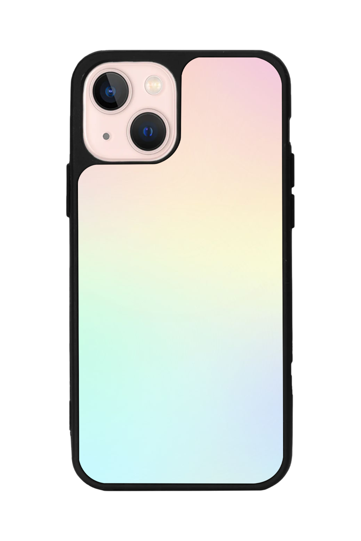 iPhone 14 Plus Uyumlu Soft Degrade Tasarımlı Glossy Premium Kılıf